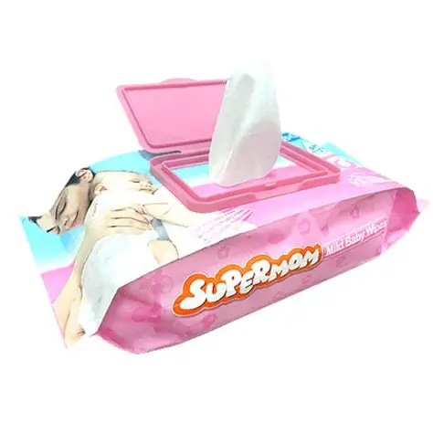 Supermom Mild Baby Wipes 80 pcs pack Supermom Mild Baby Wipes 80 pcs pack - Image 1