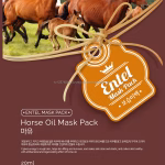 Entel Horse Oil Mask Pack