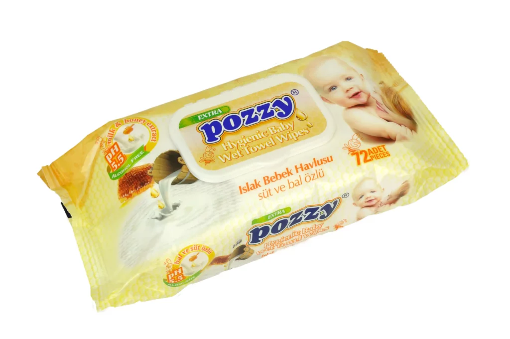 Pozzy Baby Wipes 72 pcs Pozzy Baby Wipes 72 pcs - Image 1